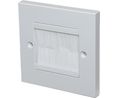 Cover Frame Flush Mount 86 x 86mm White